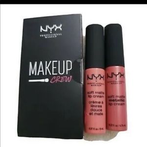 NYX Professional Makeup Crew 2pc Lipstick Set